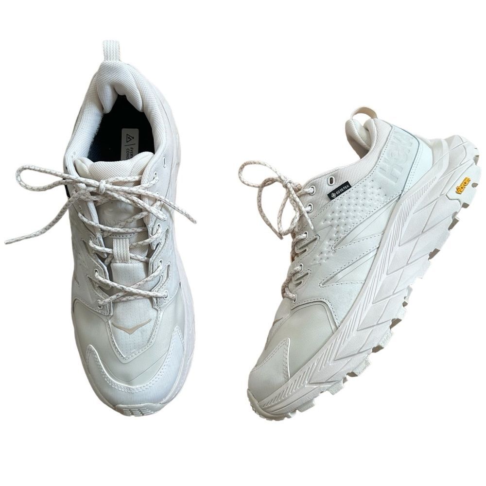 Hoka All-White Women's Trail/Running Sneakers